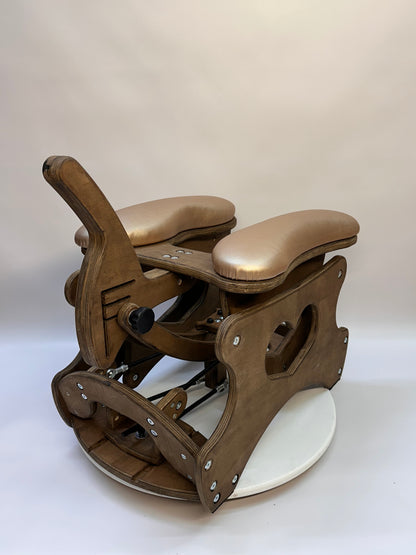 Intense Secret DP Double Rocker – Luxury Dual Positioning BDSM Chair (Brown)