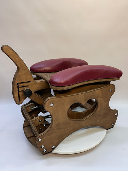 Intense Rocker – Luxury Adjustable BDSM Chair (Brown)