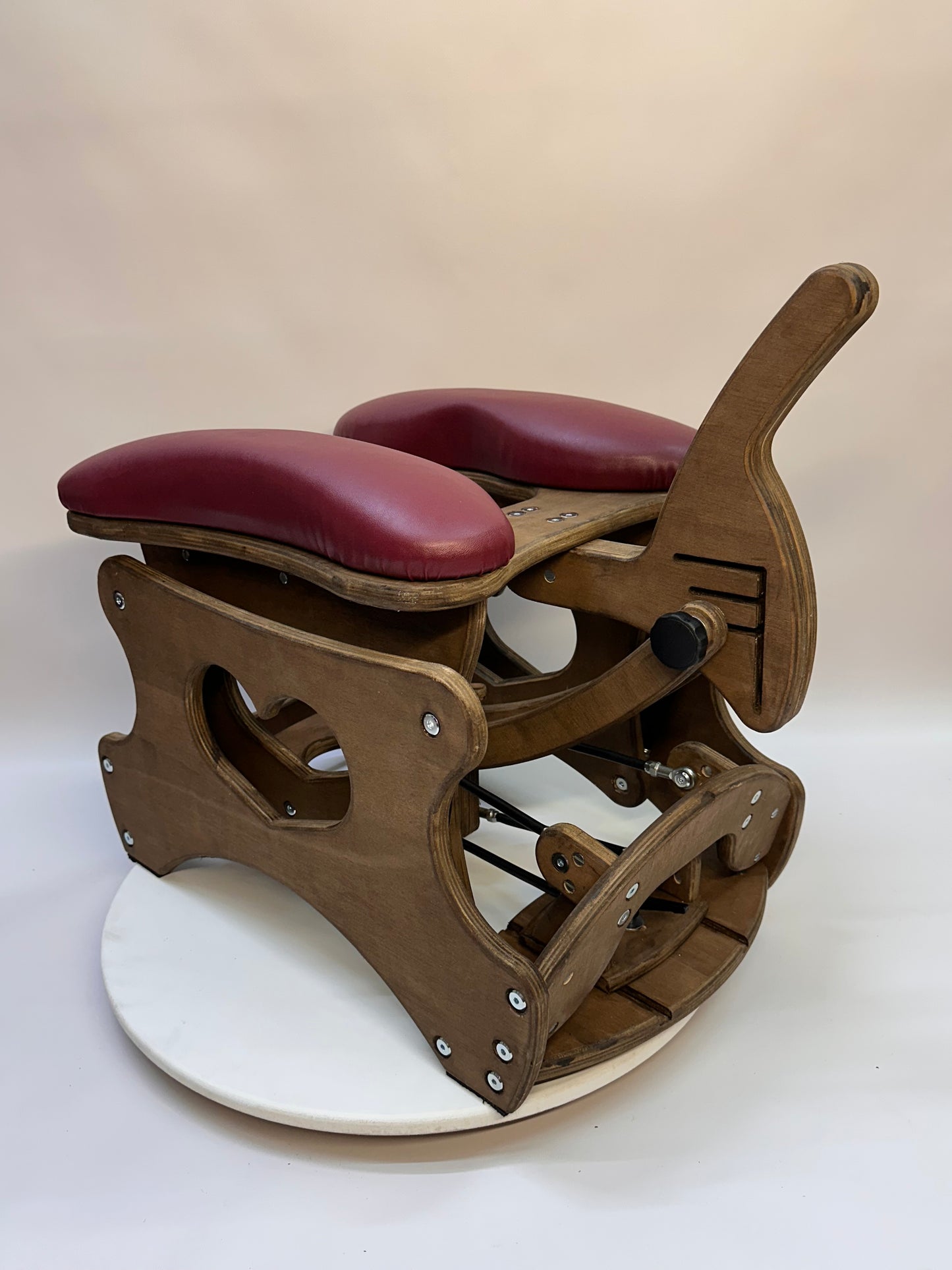 Intense Secret DP Double Rocker – Luxury Dual Positioning BDSM Chair (Brown)