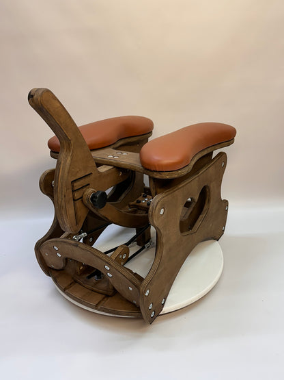 Intense Secret DP Double Rocker – Luxury Dual Positioning BDSM Chair (Brown)