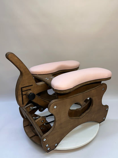 Intense Rocker – Luxury Adjustable BDSM Chair (Brown)