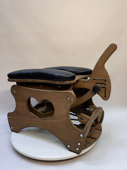 Intense Secret DP Double Rocker – Luxury Dual Positioning BDSM Chair (Brown)