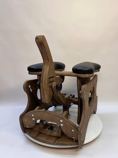 Intense Rocker – Luxury Adjustable BDSM Chair (Brown/Black)