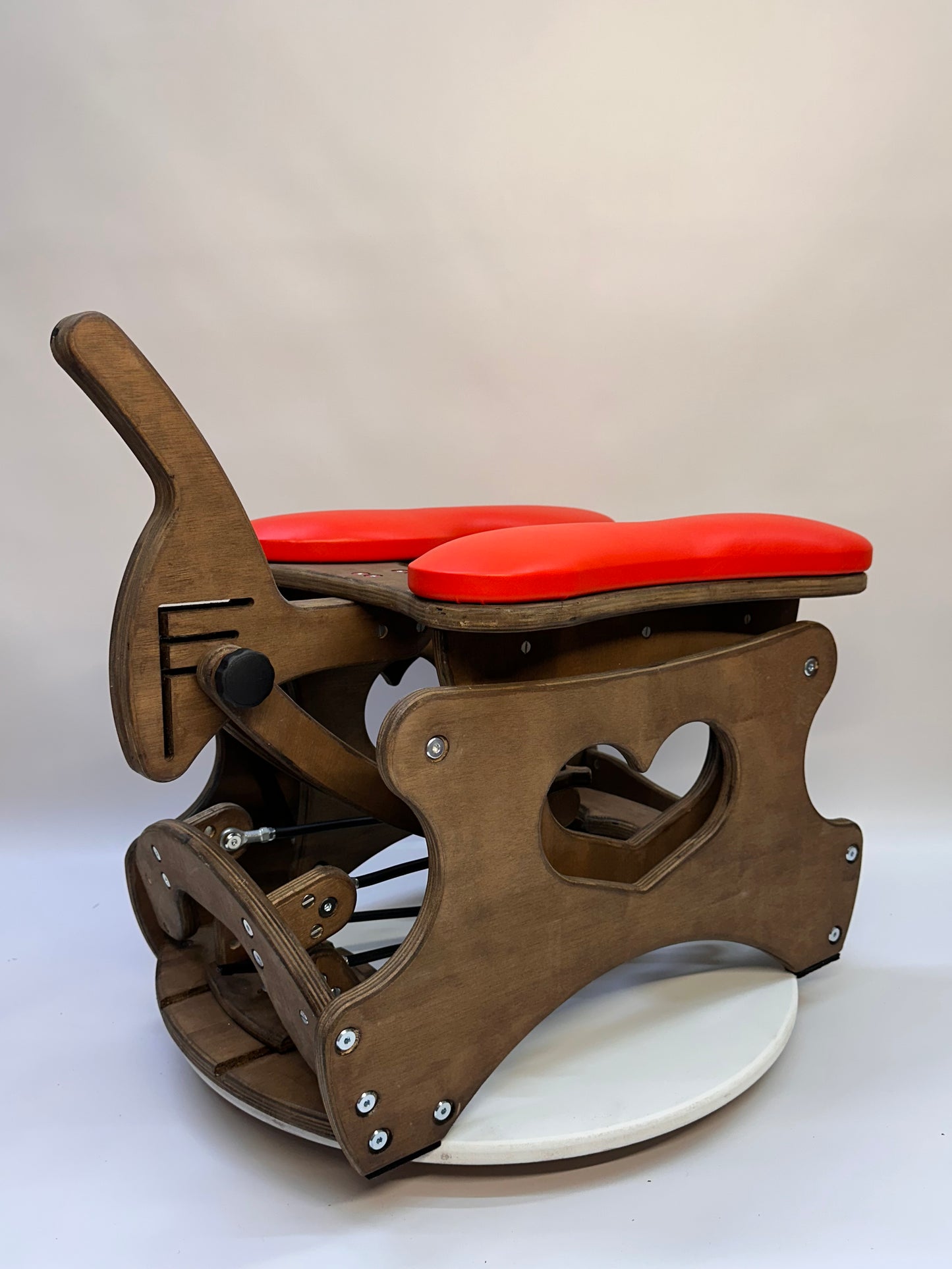 Intense Secret DP Double Rocker – Luxury Dual Positioning BDSM Chair (Brown)