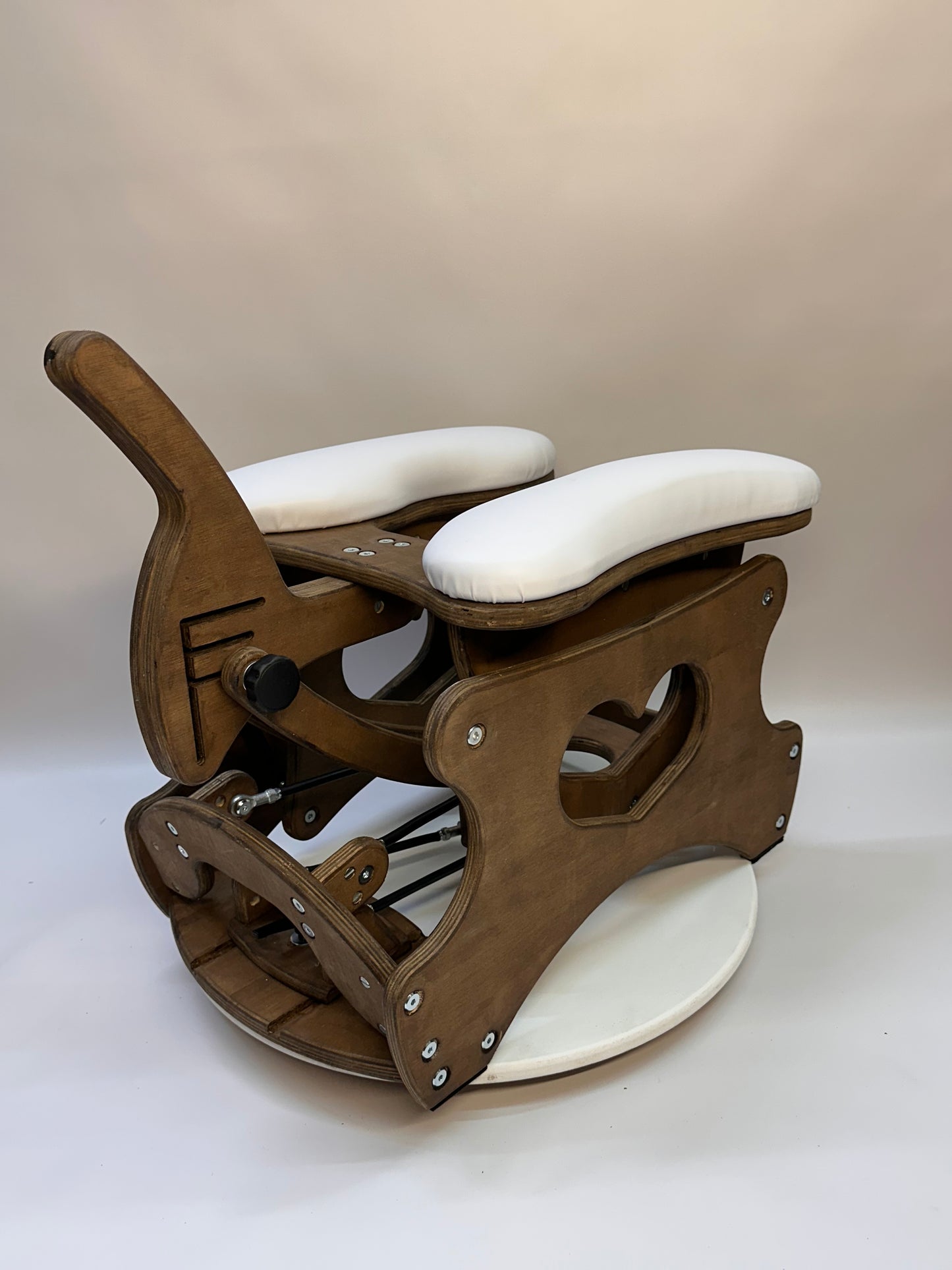 Intense Secret DP Double Rocker – Luxury Dual Positioning BDSM Chair (Brown)