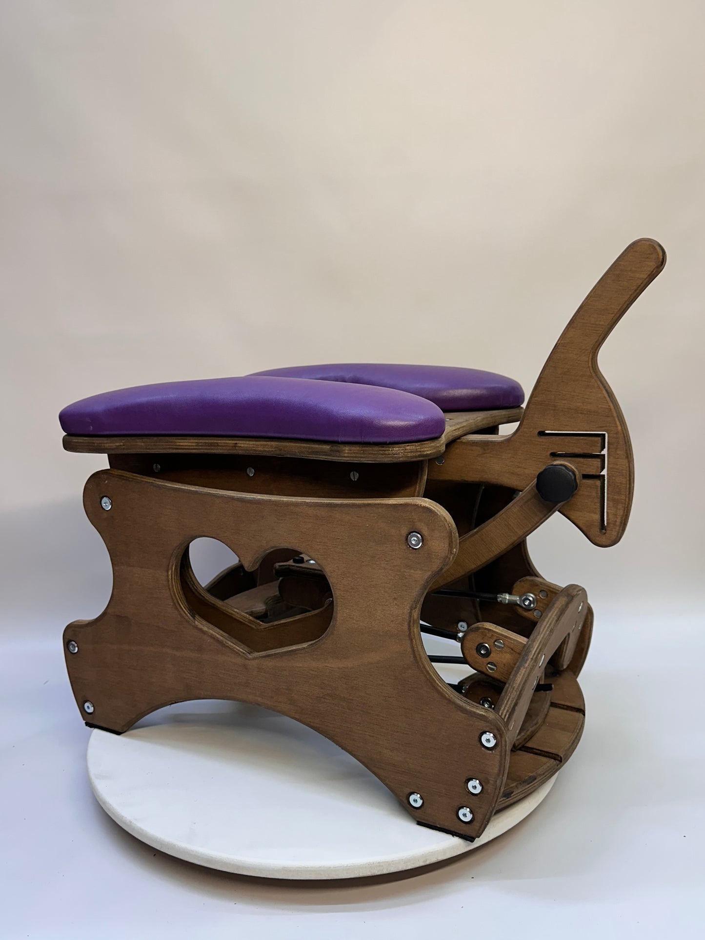 Intense Rocker – Luxury Adjustable BDSM Chair (Brown)