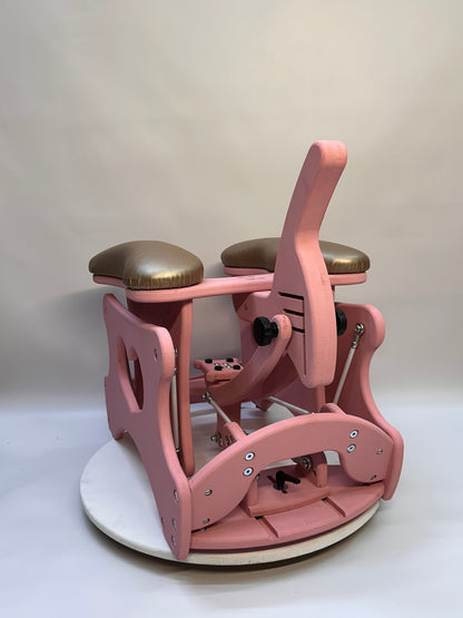 Intense Rocker – Luxury Adjustable BDSM Chair (Pink/Champagne)