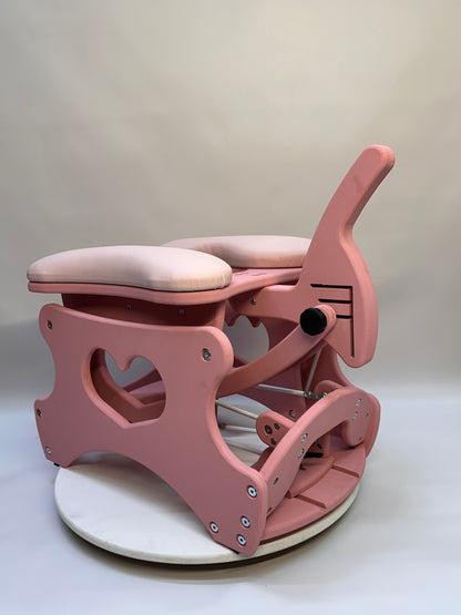 Intense Rocker – Luxury Adjustable BDSM Chair (Pink/Pink)