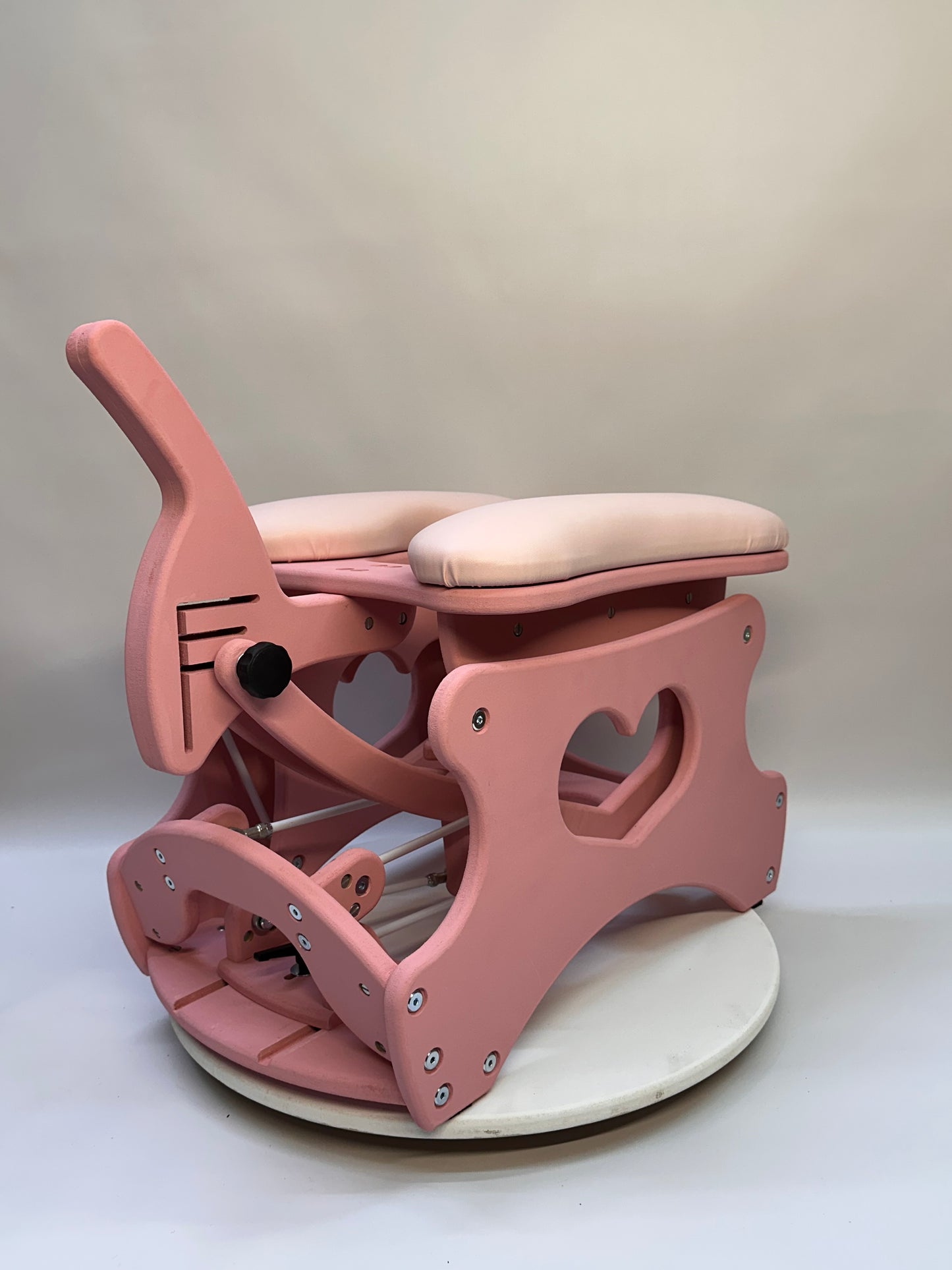Pink - light pink Intense Secret Luxury rocking chair – adjustable and versatile. For solo or couple play