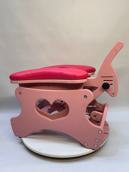 Intense Rocker – Luxury Adjustable BDSM Chair (Pink/HotPink)