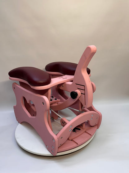 Intense Rocker – Luxury Adjustable BDSM Chair (Pink/Bordeaux)