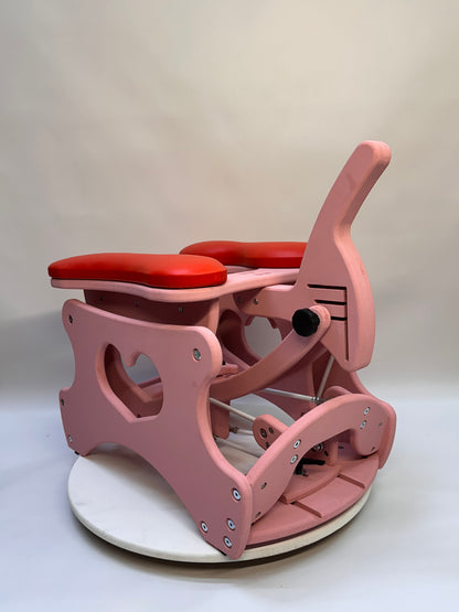 Intense Rocker – Luxury Adjustable BDSM Chair (Pink/Red)