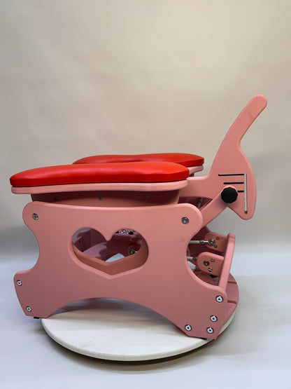 Intense Rocker – Luxury Adjustable BDSM Chair (Pink/Red)