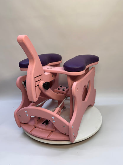 Intense Rocker – Luxury Adjustable BDSM Chair (Pink/Purple)