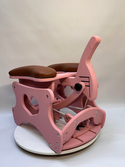 Intense Secret DP Double Rocker – Luxury Dual Positioning BDSM Chair (Pink)