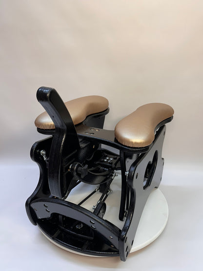 Intense Rocker – Luxury Adjustable BDSM Chair (Black/Champagne)