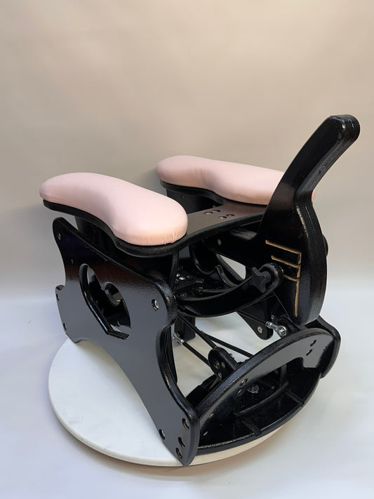 Intense Rocker – Luxury Adjustable BDSM Chair (Black/Pink)