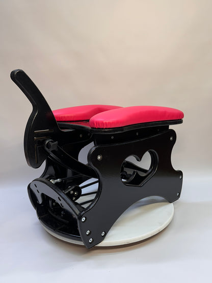 Intense Rocker – Luxury Adjustable BDSM Chair (Black/HotPink)