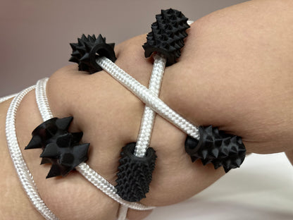 Shibari rope thorn spikes set – BDSM edge play tool