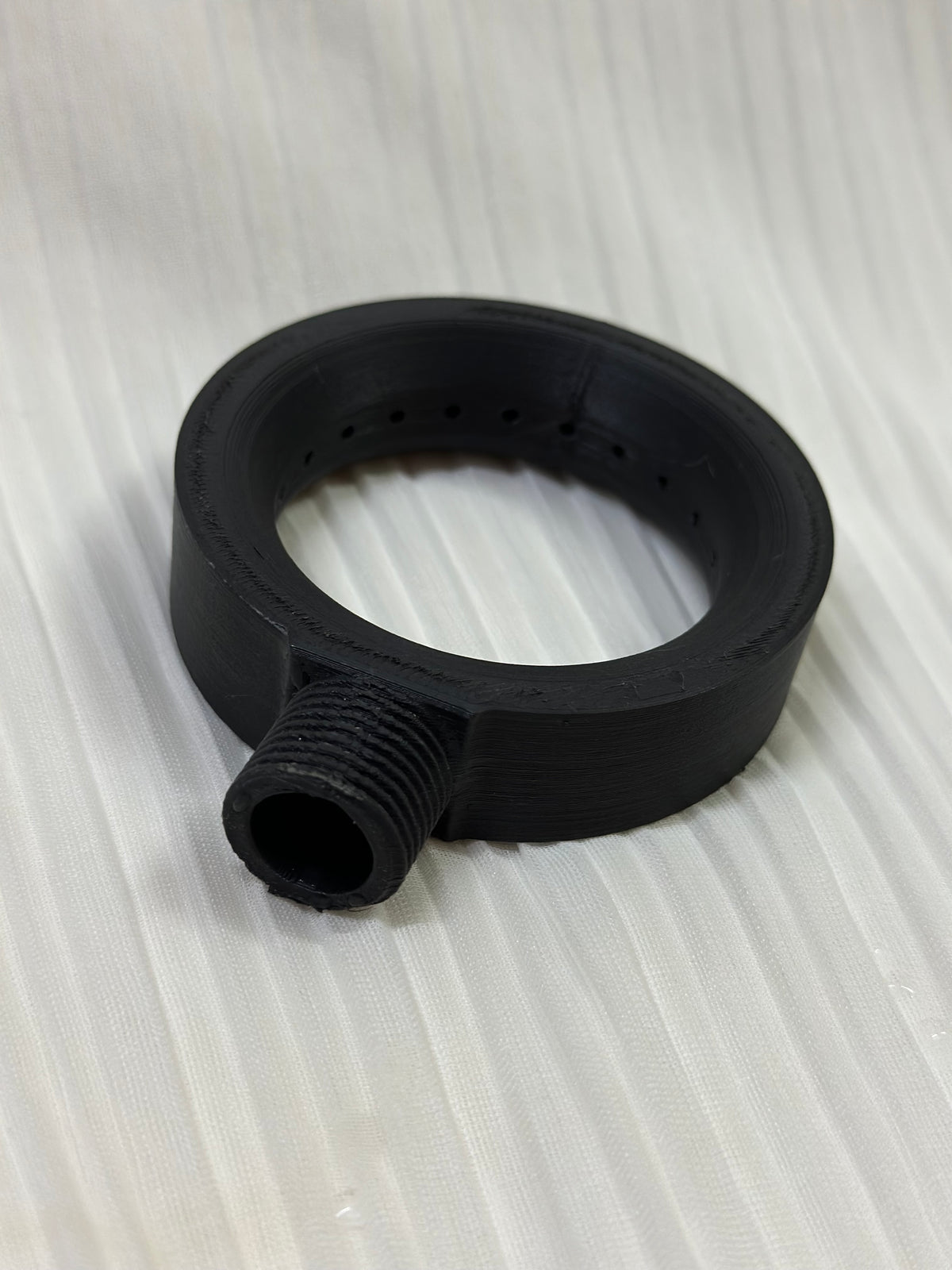 Intense Secret™ Water Masturbator for Men – Shower Blower & Shower Masturbator. This innovative water-powered male pleasure device easily screws onto your shower hose, directing a stimulating water stream through small precision-engineered holes. Designed for an exhilarating and natural stroking sensation, this lightweight and durable plastic ring enhances your shower routine without the need for batteries. 100% waterproof, easy to clean, and discreetly packaged for privacy. Perfect for solo relaxation.