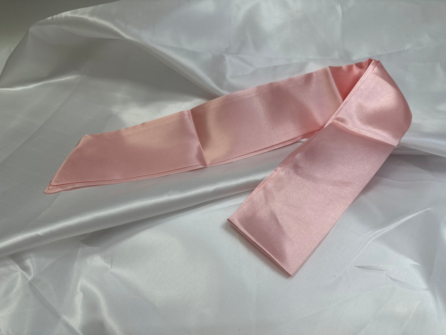 Pink Luxury Silk Blindfold – Soft, Sensual & Comfortable for Sleep & Sensory Play