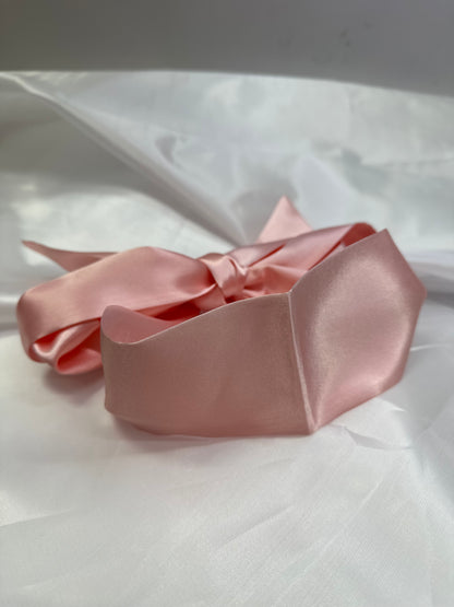 Luxury silk blindfold for sleep and sensory play, soft and adjustable, available in multiple colors