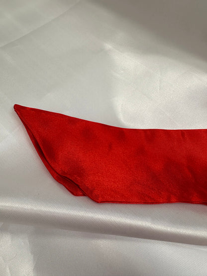 Luxury silk blindfold for sleep and sensory play, soft and adjustable, available in multiple colors