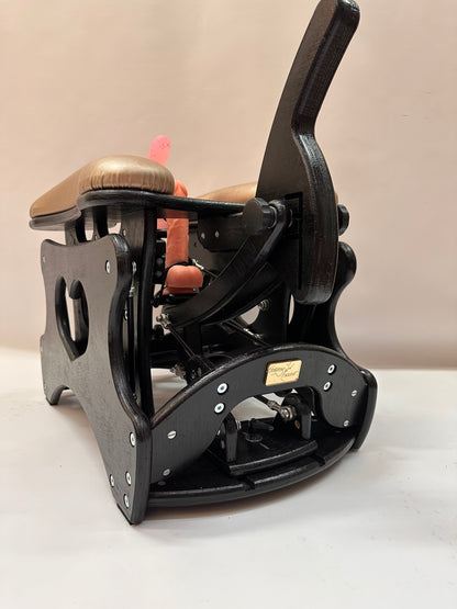 Intense Secret DP Double Rocker – Luxury Dual Positioning BDSM Chair (Black/Champagne)