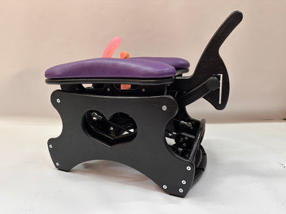 Intense Secret DP Double Rocker – Luxury Dual Positioning BDSM Chair (Black/Purple)