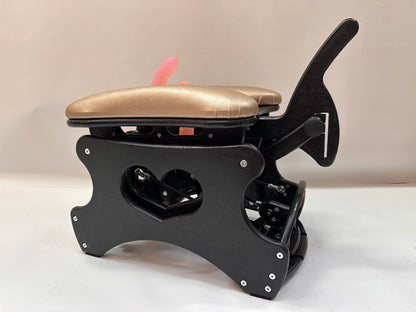 Intense Secret DP Double Rocker – Luxury Dual Positioning BDSM Chair (Black/Champagne)