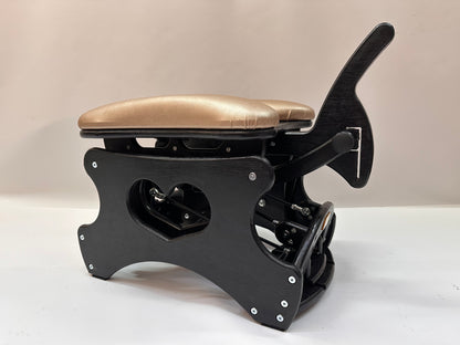Intense Secret DP Double Rocker – Luxury Dual Positioning BDSM Chair (Black/Champagne)