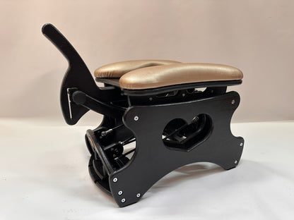 Intense Secret DP Double Rocker – Luxury Dual Positioning BDSM Chair (Black/Champagne)