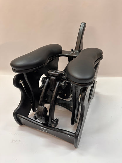 Intense Secret DP Double Rocker – Luxury Dual Positioning BDSM Chair (Black/Black)