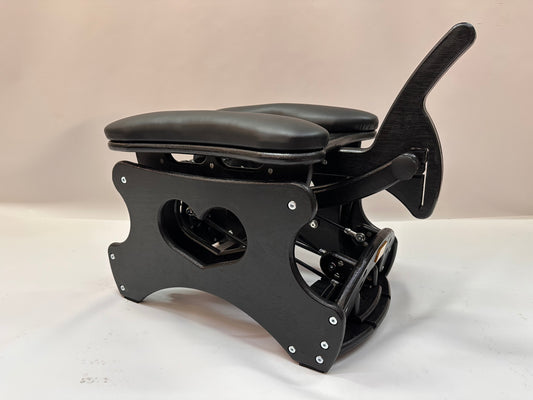 Black - black Intense Secret Luxury Double Rocking Chair – Adjustable, Versatile, and Affordable for Solo or Couple Play