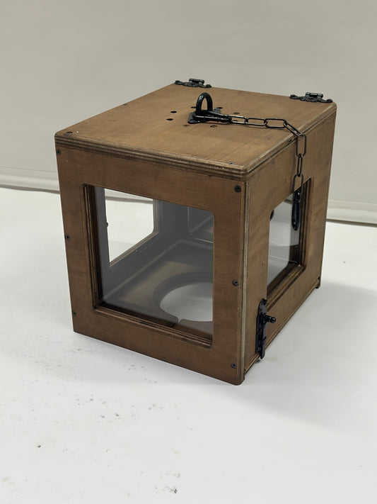 BDSM Head Box – Handmade Wooden Bondage Furniture (Wood color options)