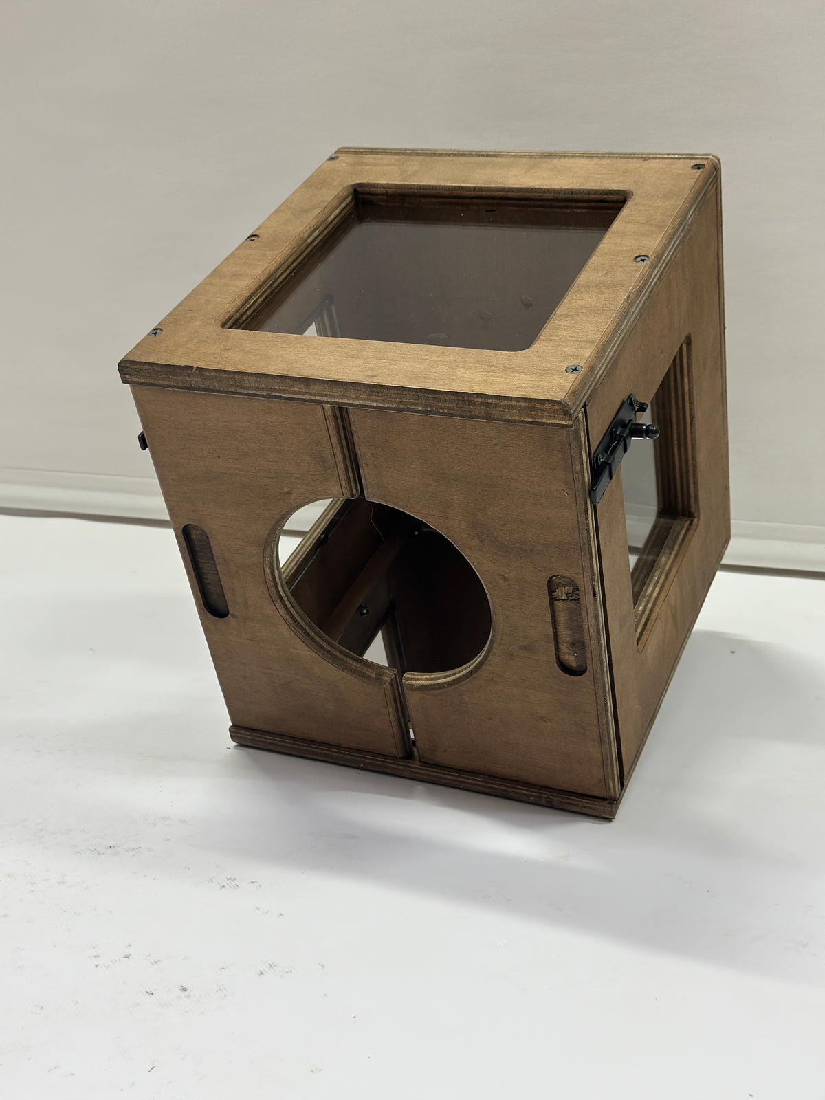 BDSM Head Box – Handmade Wooden Bondage Furniture (Wood color options)
