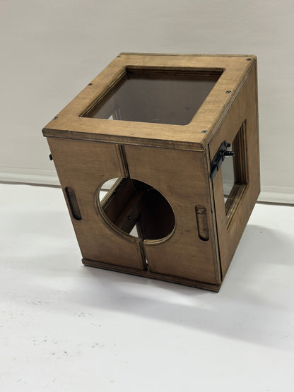 BDSM Head Box – Handmade Wooden Bondage Furniture (Wood color options)