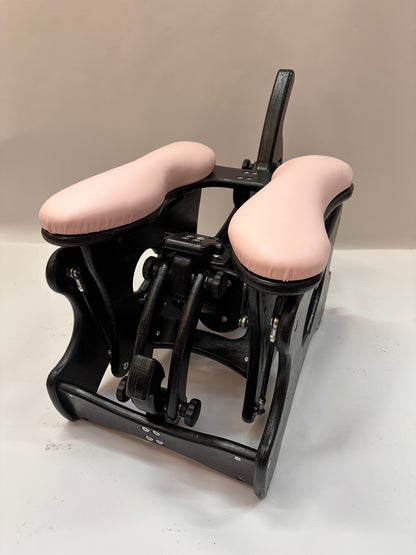 Intense Secret DP Double Rocker – Luxury Dual Positioning BDSM Chair (Black/Pink)