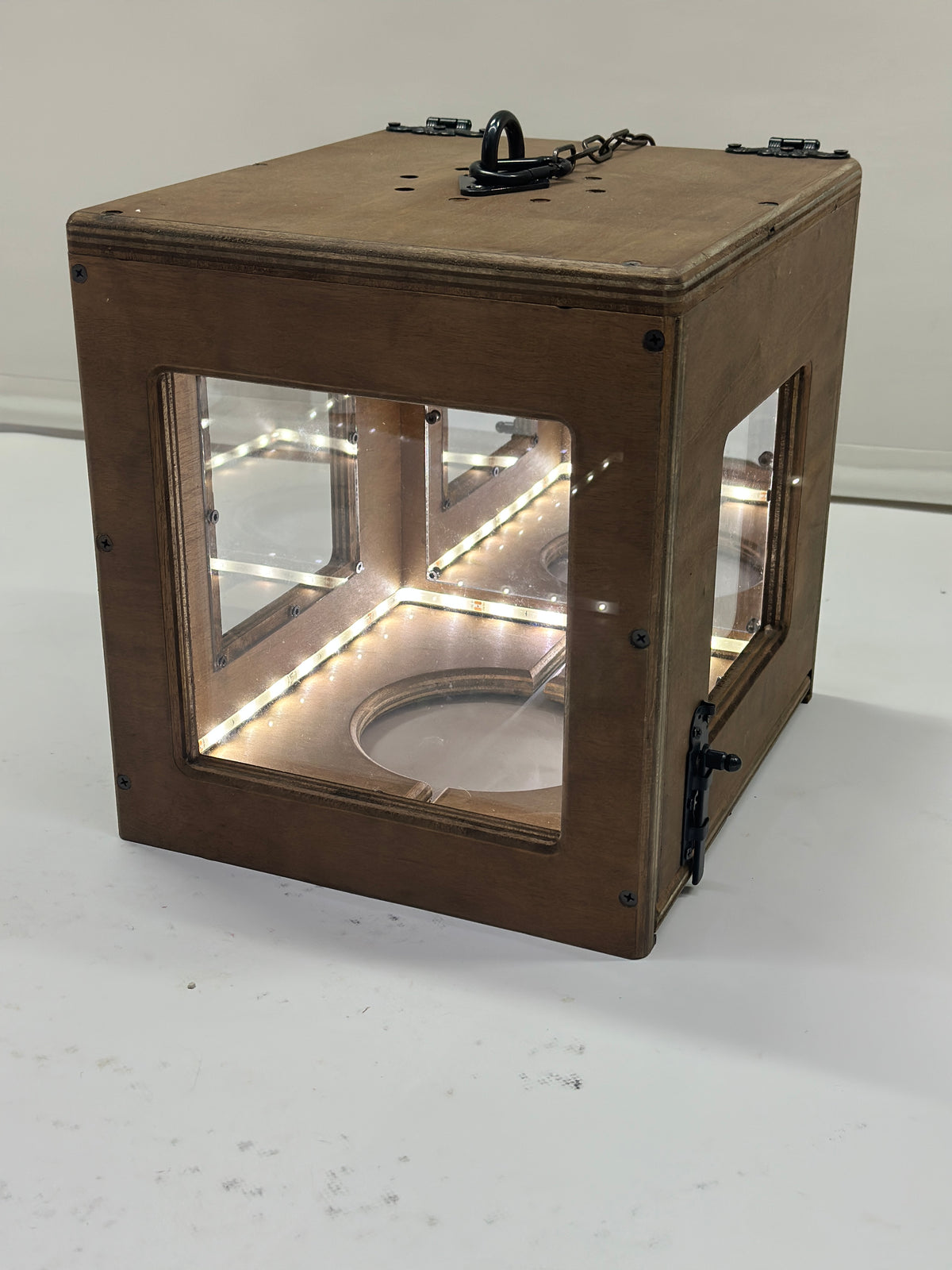 BDSM Head Box – Handmade Wooden Bondage Furniture (Wood color options)