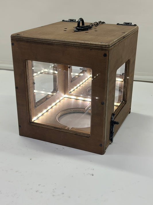 BDSM Head Box – Handmade Wooden Bondage Furniture (Wood color options)