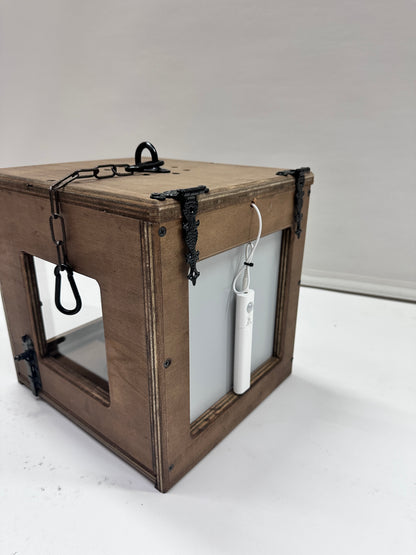 BDSM Head Box – Handmade Wooden Bondage Furniture (Wood color options)