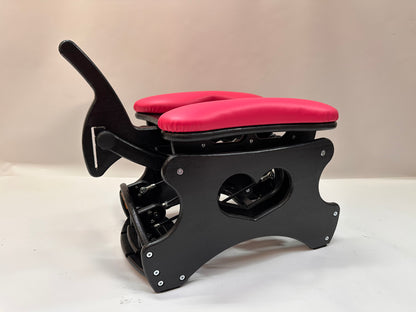 Intense Secret DP Double Rocker – Luxury Dual Positioning BDSM Chair (Black/HotPink)