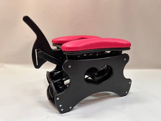 Black - hot pink Intense Secret Luxury Double Rocking Chair – Adjustable, Versatile, and Affordable for Solo or Couple Play