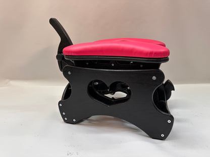 Intense Secret DP Double Rocker – Luxury Dual Positioning BDSM Chair (Black/HotPink)