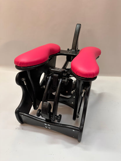 Intense Secret DP Double Rocker – Luxury Dual Positioning BDSM Chair (Black/HotPink)