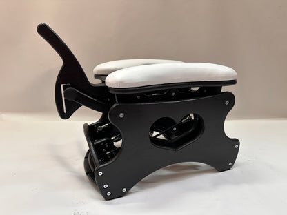Intense Secret DP Double Rocker – Luxury Dual Positioning BDSM Chair (Black/White)