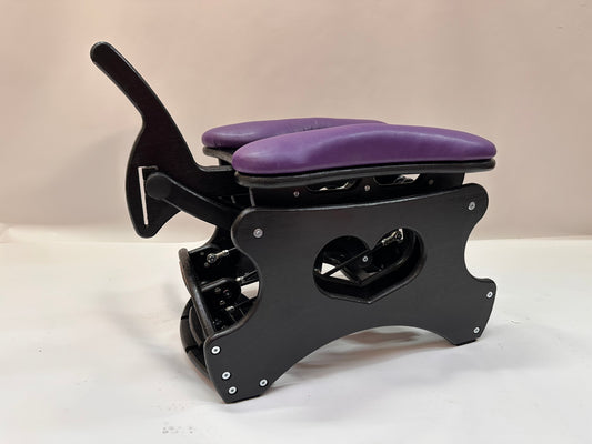 Intense Secret DP Double Rocker – Luxury Dual Positioning BDSM Chair (Black/Purple)