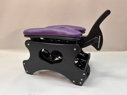 Intense Secret DP Double Rocker – Luxury Dual Positioning BDSM Chair (Black/Purple)