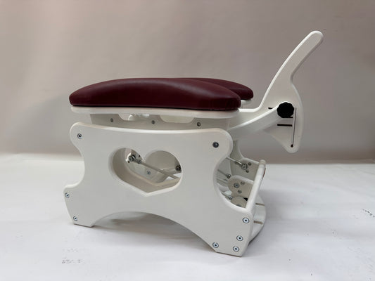 White - bordeaux Intense Secret Luxury DP Double Rocking Chair – Adjustable, Versatile, and Affordable for Solo or Couple Play