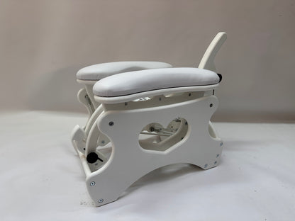 Intense Secret DP Double Rocker – Luxury Dual Positioning BDSM Chair (White/White)